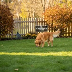 A Clear Lawn = A Clean Scoop: Why Yard Maintenance Matters for Poop-Free Perfection